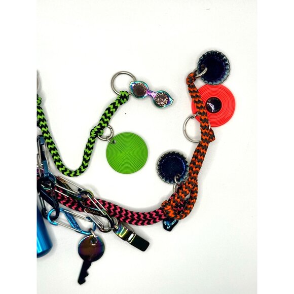 Marc by Marc‎ Jacobs Black Multi-Purpose Keychain & Bag Charm - M4004295 - Picture 8 of 9